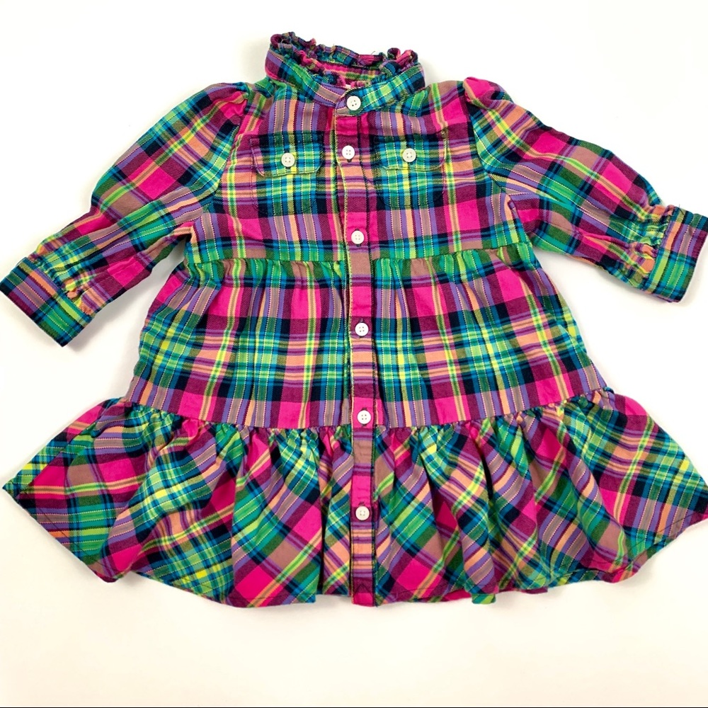 Ralph Lauren 6M Plaid Dress